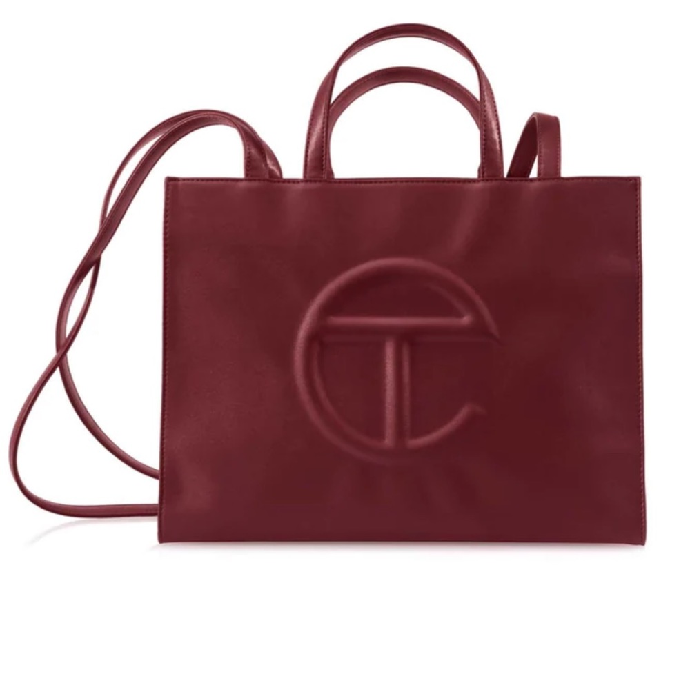 Telfar Medium Oxblood Shopping